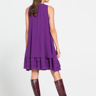 Κοντό Φόρεμα με Βολάν