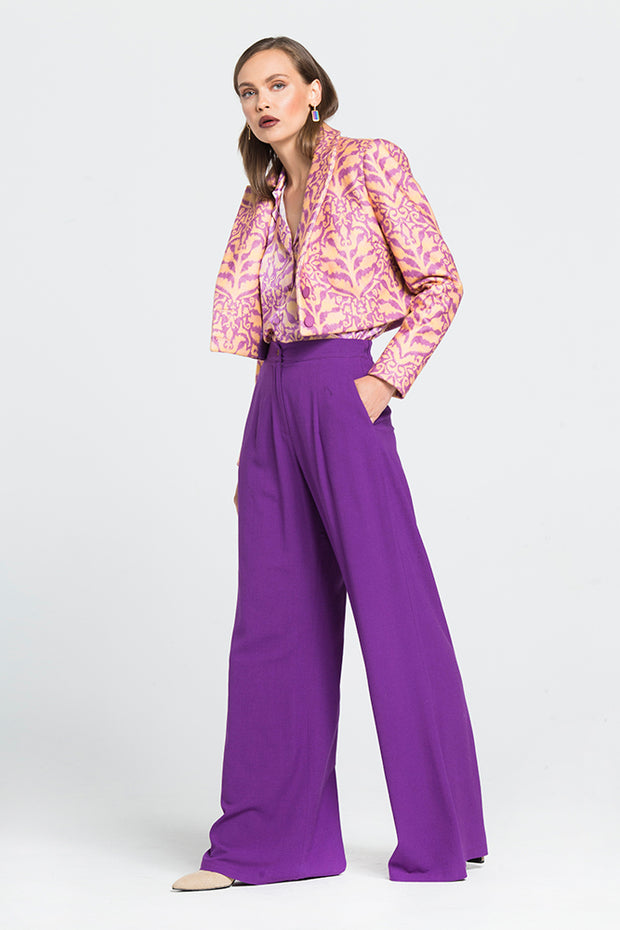 Short Coat with Patterns