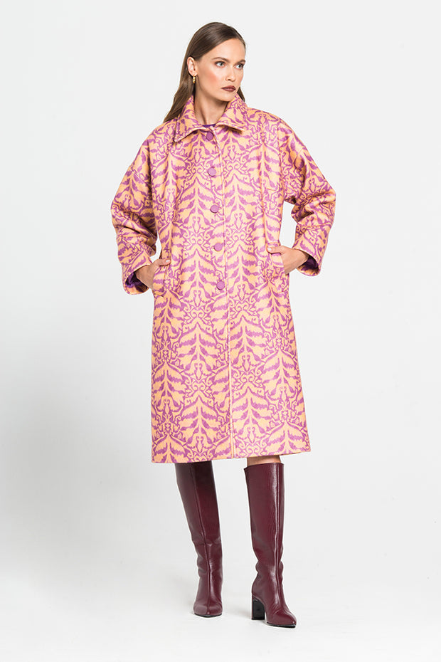 Μακρύ Παλτό με Σχέδια