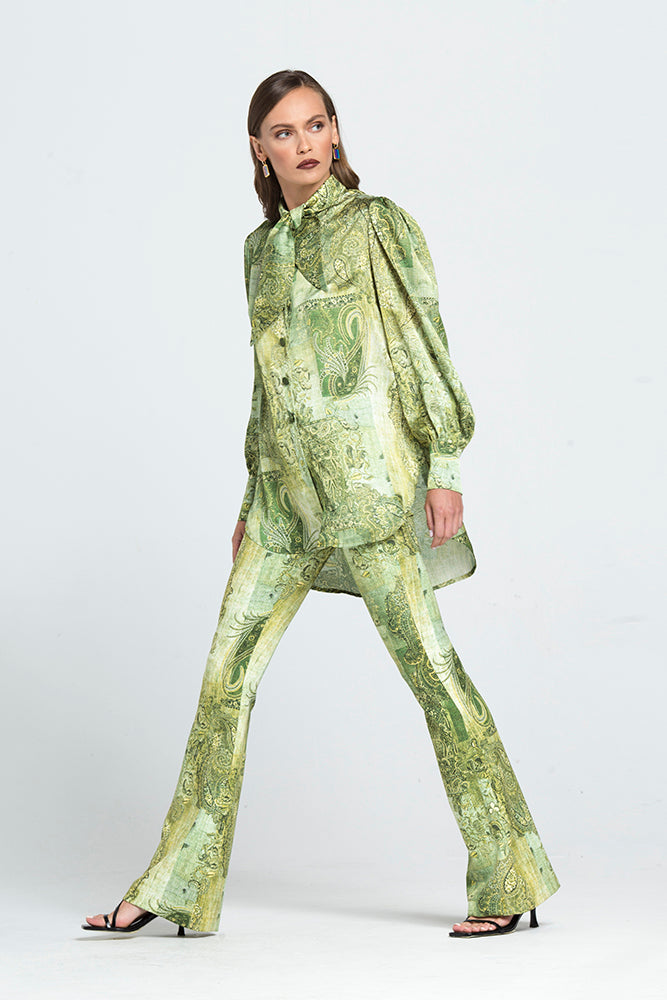 Πουκάμισο με Σχέδια Λαχουριών