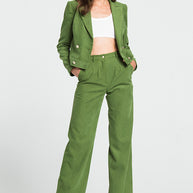 Short Double-Breasted Jacket