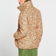 Patterned Puffer Jacket