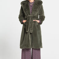 Οικολογική Γούνα με Κουκούλα