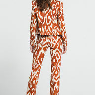 Short Jacket with Patterns