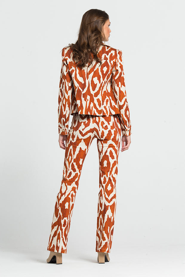 Short Jacket with Patterns