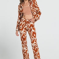 Short Jacket with Patterns