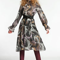 Airy Patterned Dress