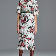 Midi Floral Dress
