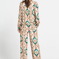 Παντελόνα με Σχέδια σε Αέρινη Γραμμή