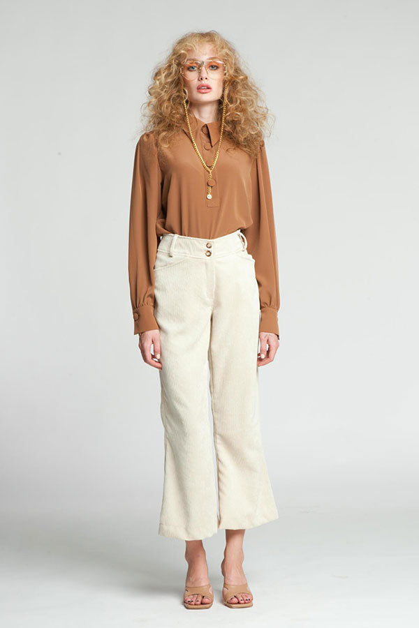 Corduroy Flared Pants