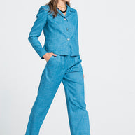 Jacket with Back Opening