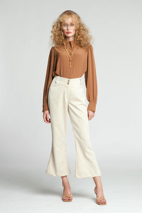 Corduroy Flared Pants