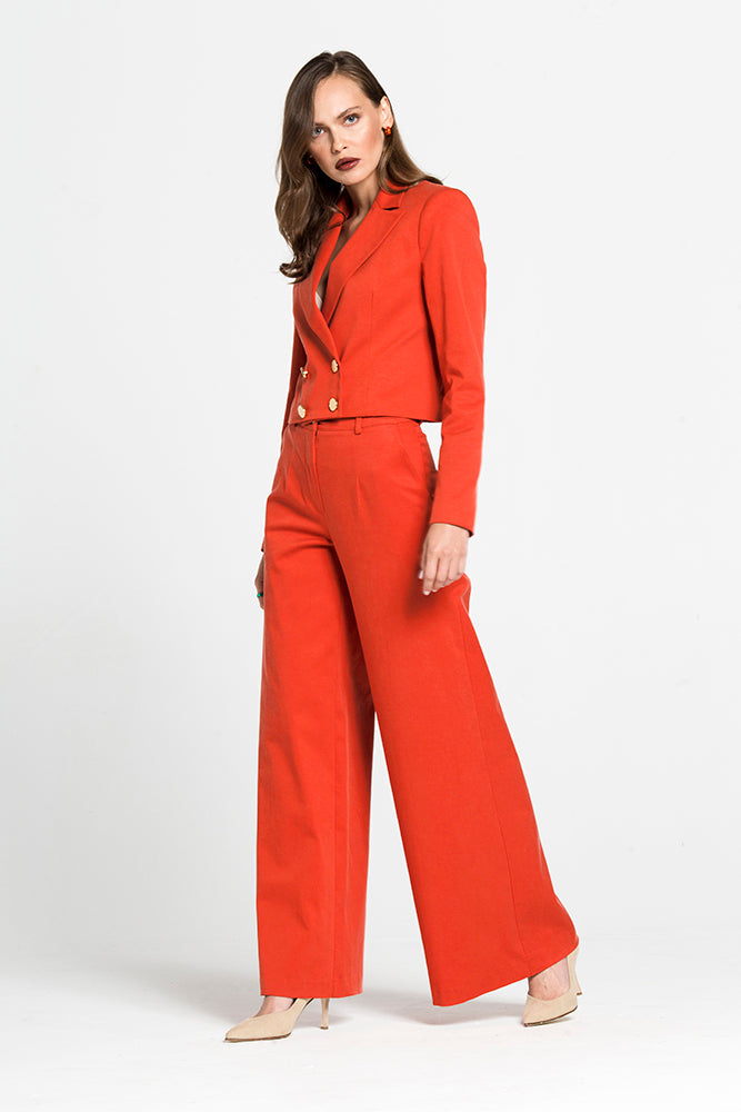 Short Mid-Length Jacket