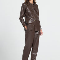 Πουκάμισο Από Οικολογικό Δέρμα