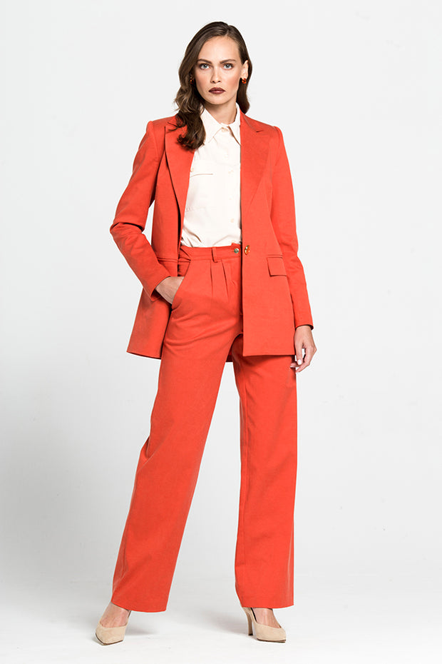 Long Jacket with Buttons