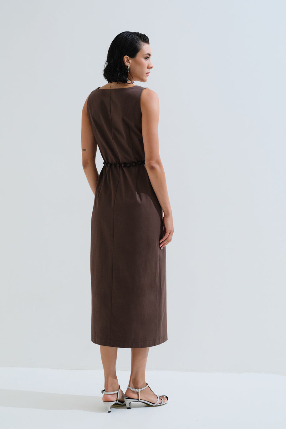 Φόρεμα midi ίσιο