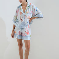 Shell printed shirt