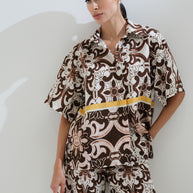 Ethnic printed shirt