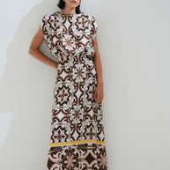 Ethnic midi dress