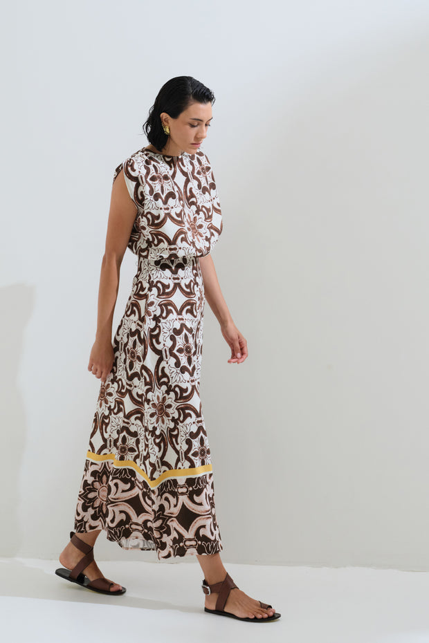 Ethnic midi dress