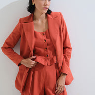 Σακάκι μακρύ ίσια γραμμή