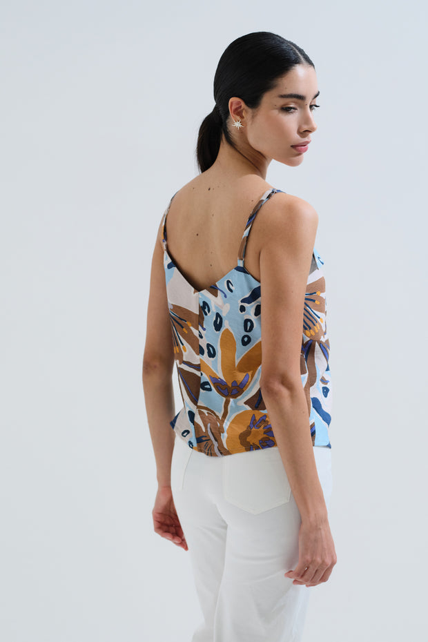 Floral printed top