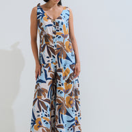 Floral jumpsuit 