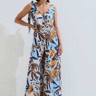 Floral jumpsuit 