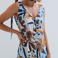 Floral jumpsuit 