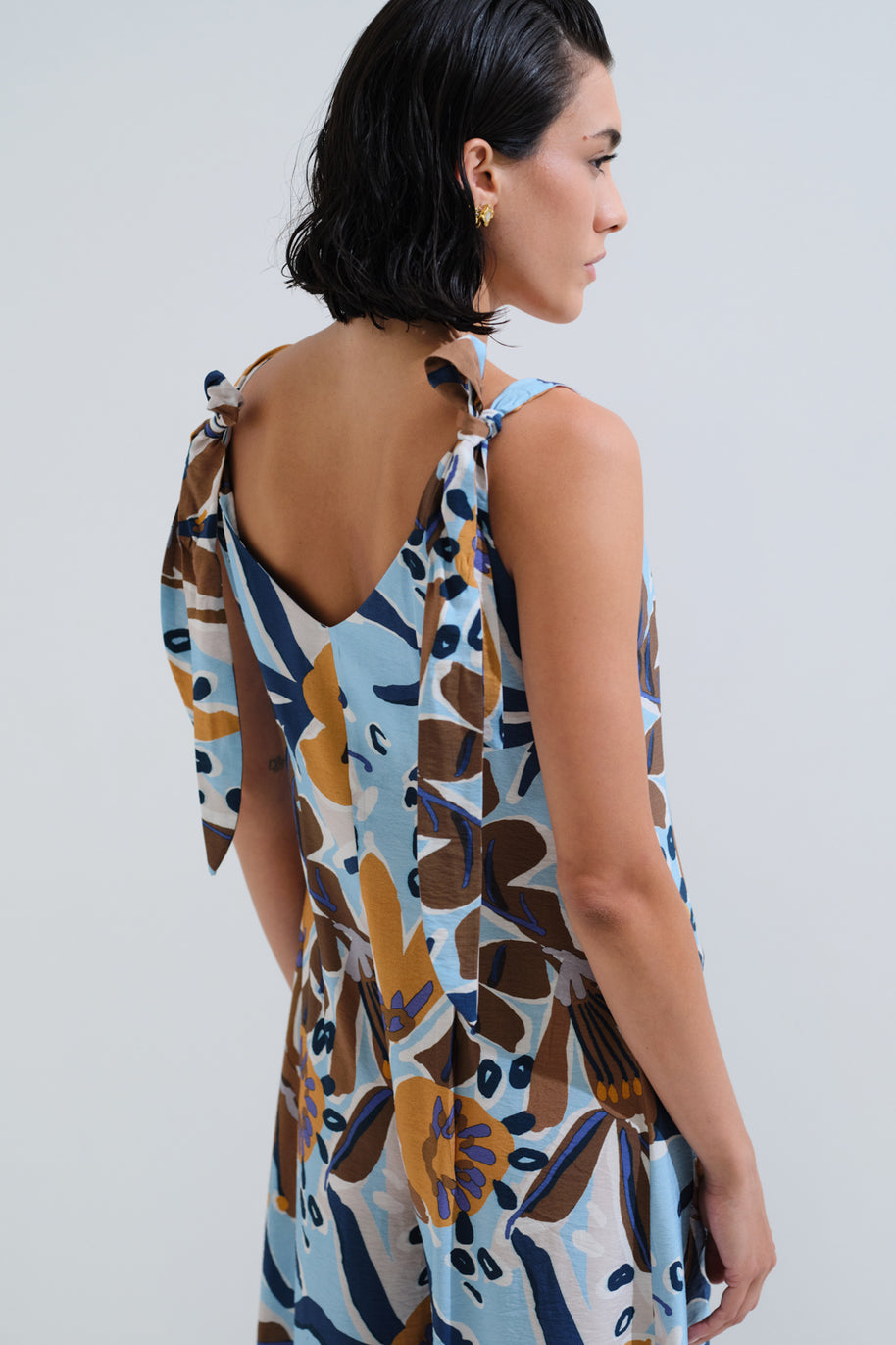 Floral jumpsuit 