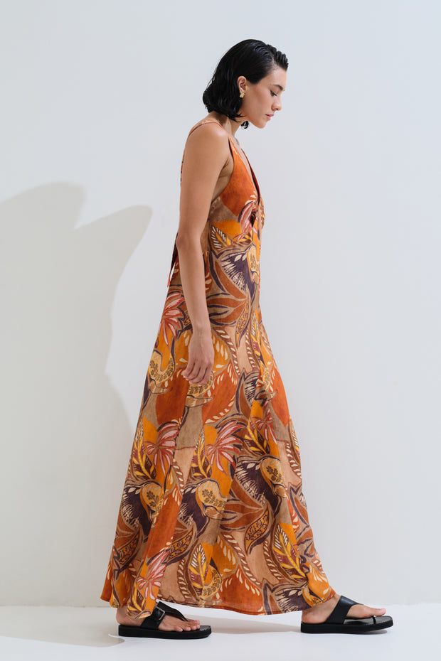 Printed dress bow tie