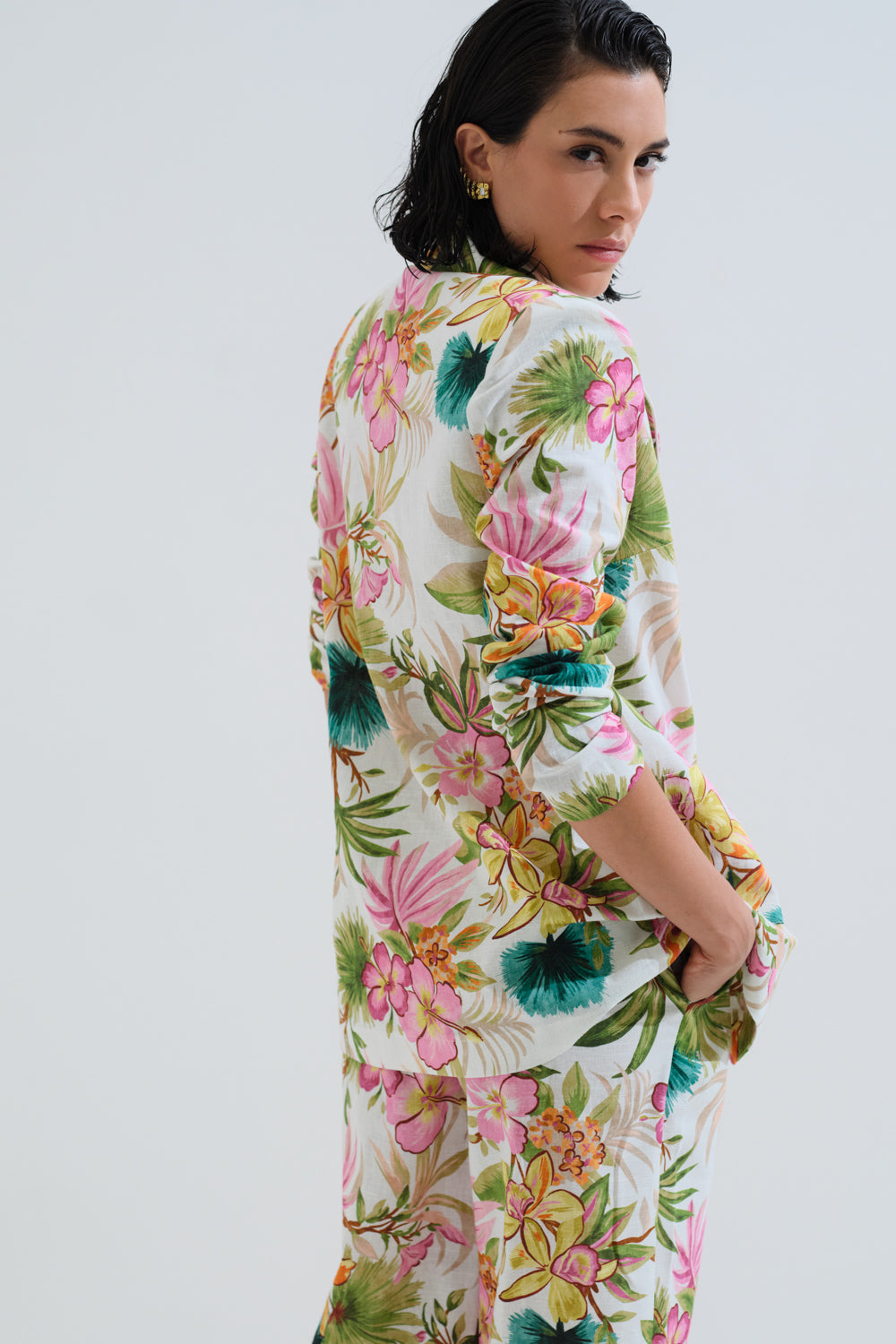 Σακάκι φλοράλ