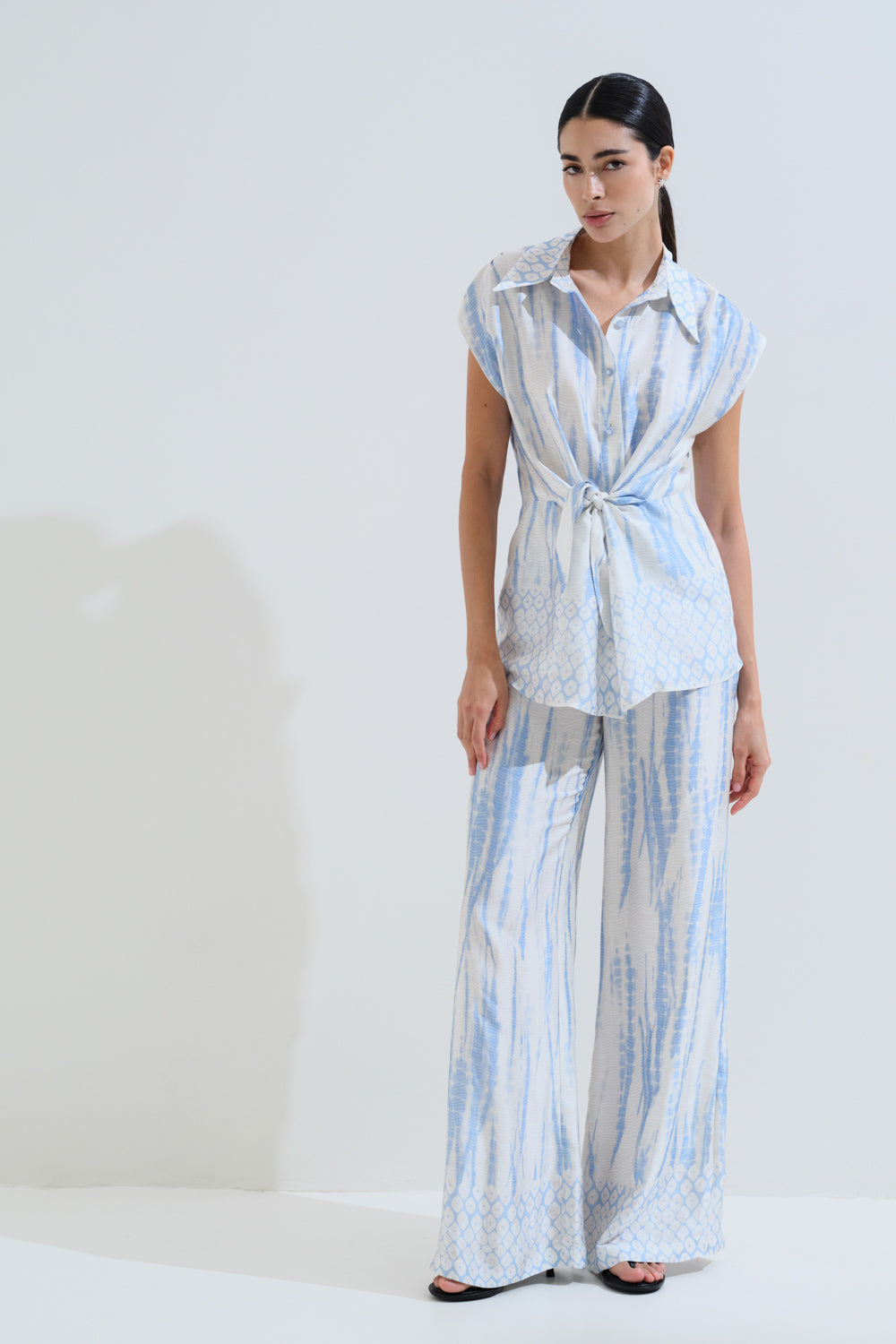 Ciel printed high waisted pants