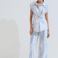 Ciel printed high waisted pants