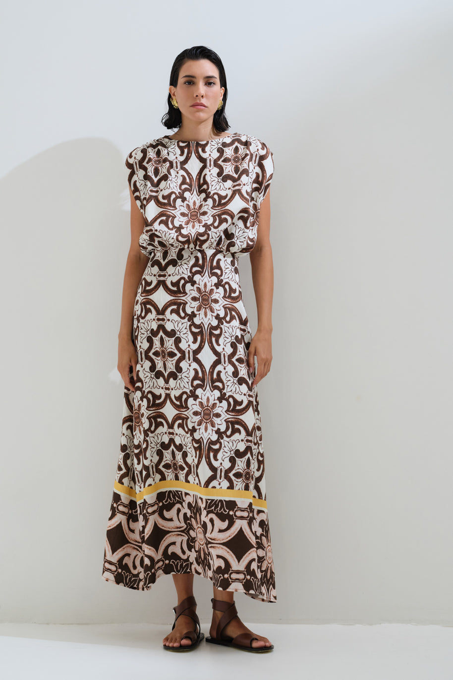 Ethnic midi dress