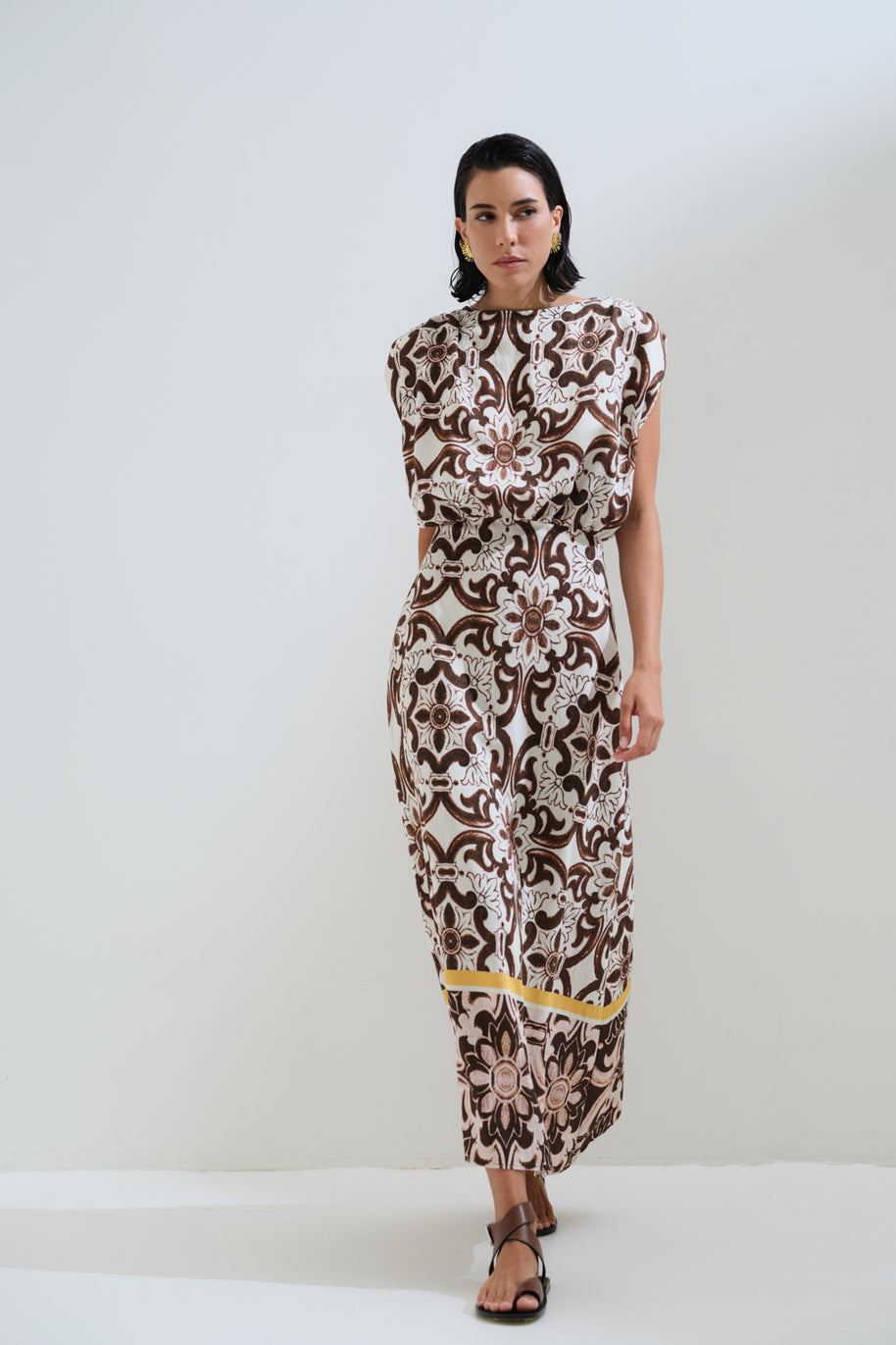 Ethnic midi dress