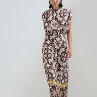 Ethnic midi dress