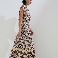 Ethnic midi dress