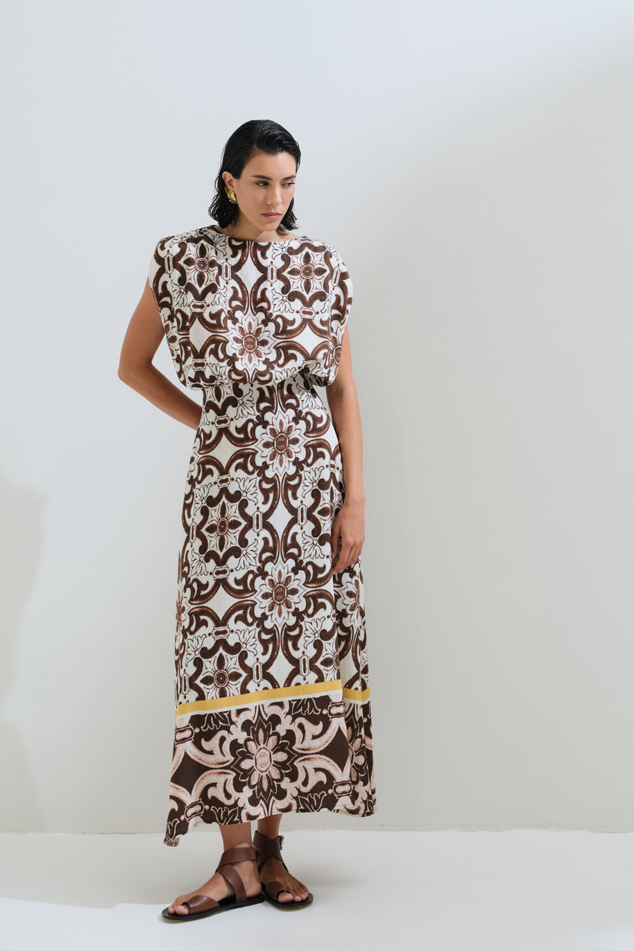 Ethnic midi dress