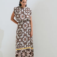 Ethnic midi dress
