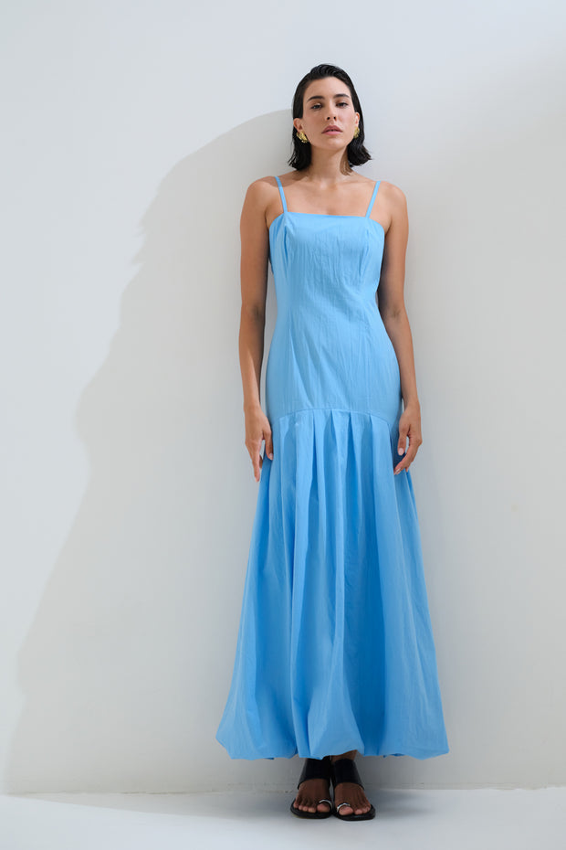 Balloon maxi dress