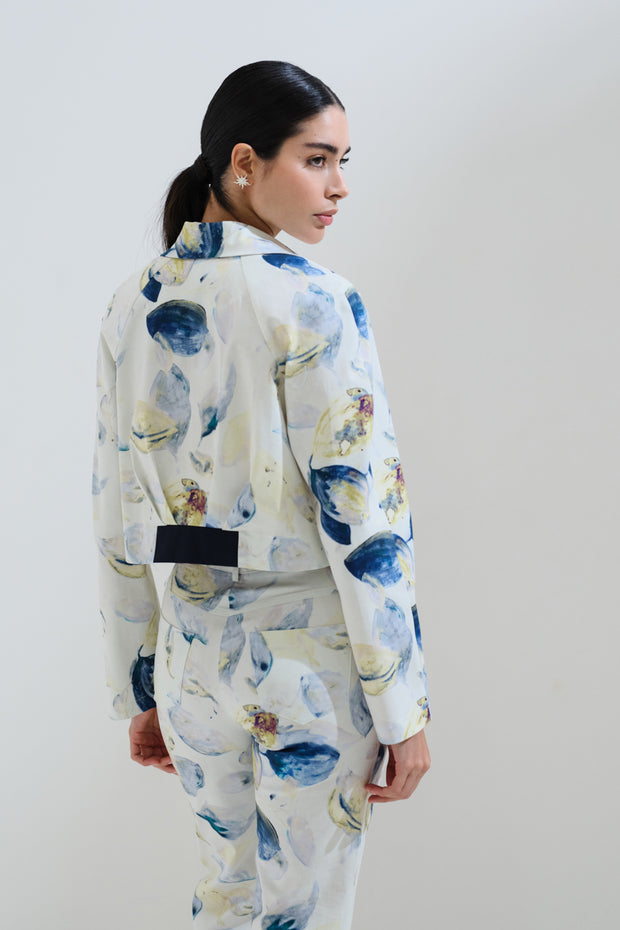 Σακάκι εμπριμέ ρεγκλαν