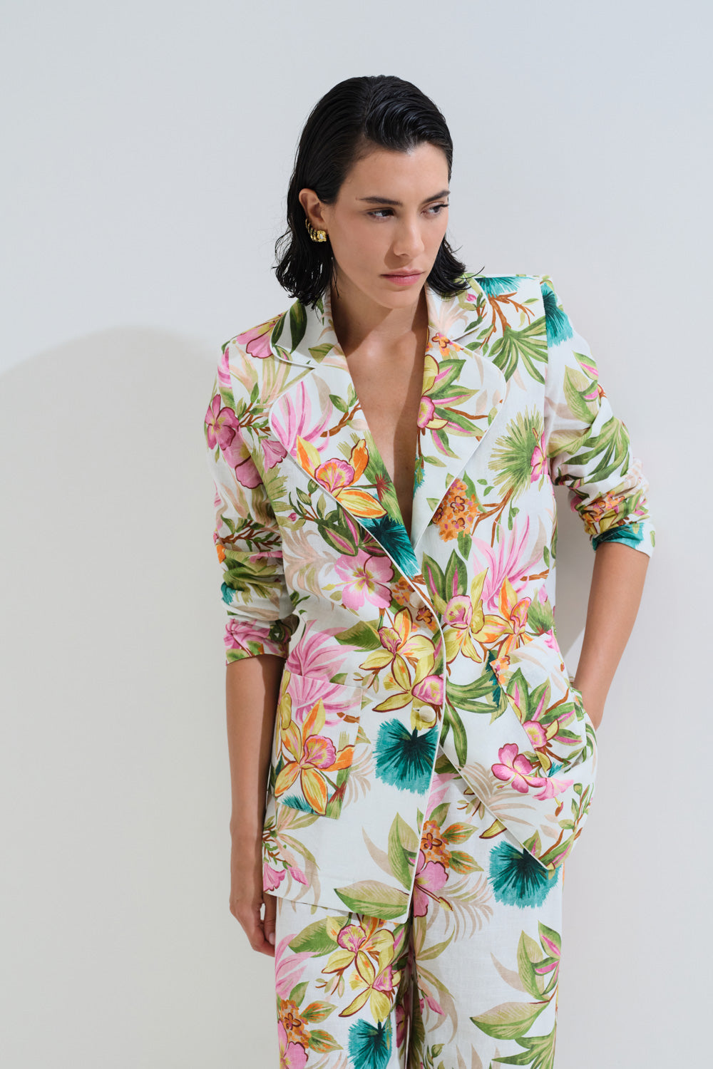 Σακάκι φλοράλ