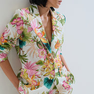 Σακάκι φλοράλ