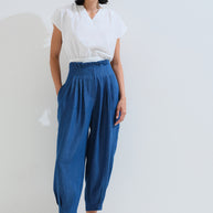 Top back tie