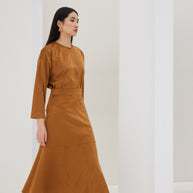 Eco-friendly Suede Skirt