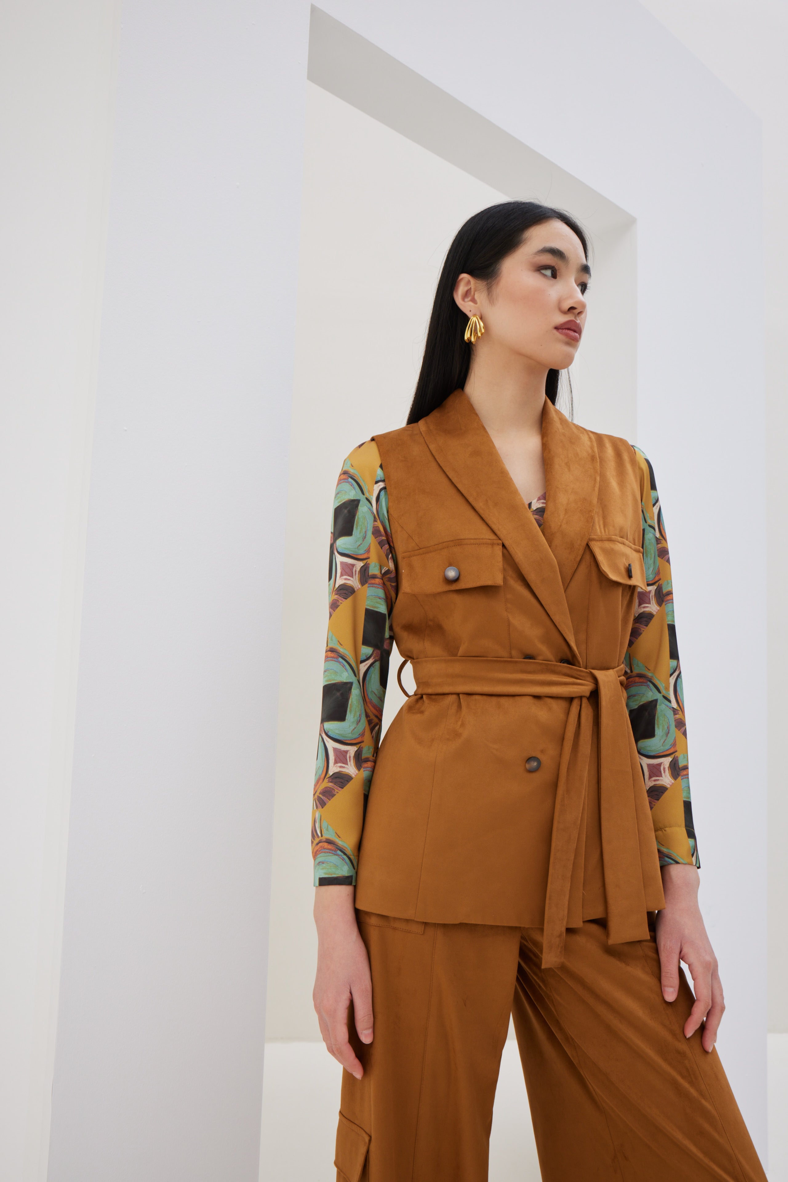 Ecological Suede Vest