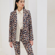 Patterned Long Jacket