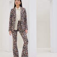 Patterned Long Jacket