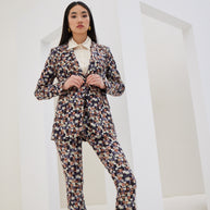 Patterned Long Jacket